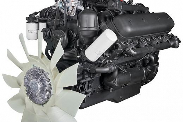 V-образные двигатели повышенной мощности потоково производят на Ярославском моторном заводе.